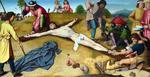 欧洲12-19世纪油画四_DAVID, Gerard - Christ Nailed to the Cross